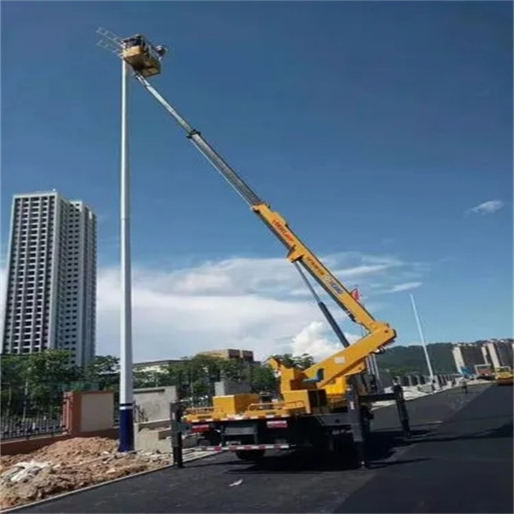 通川维修路灯的曲臂升降车出租