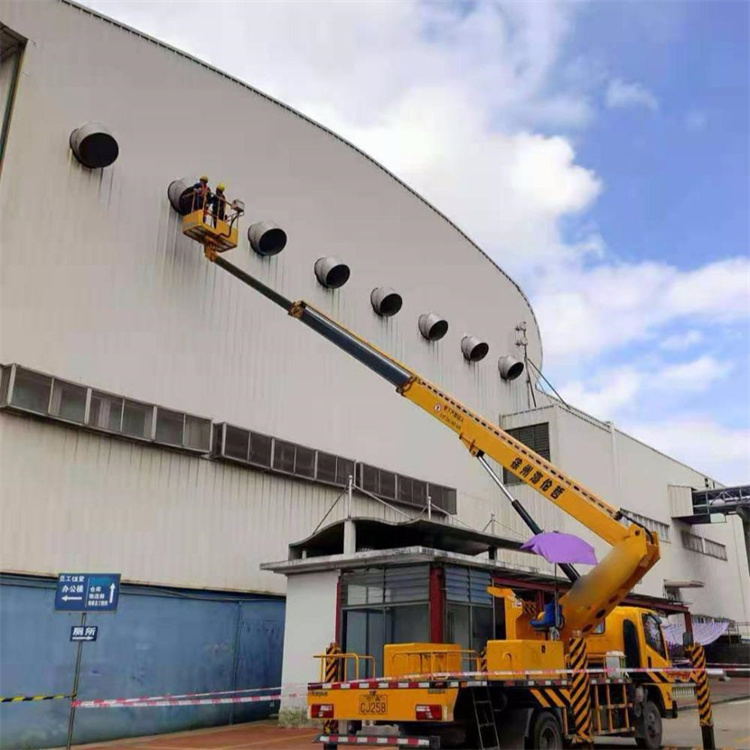 通川高空作业车出租服务：专业广告牌安装解决方案