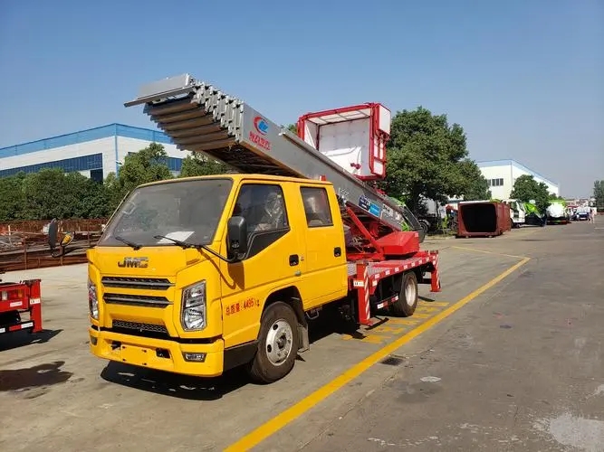 通川附近云梯车出租 砂石搬运